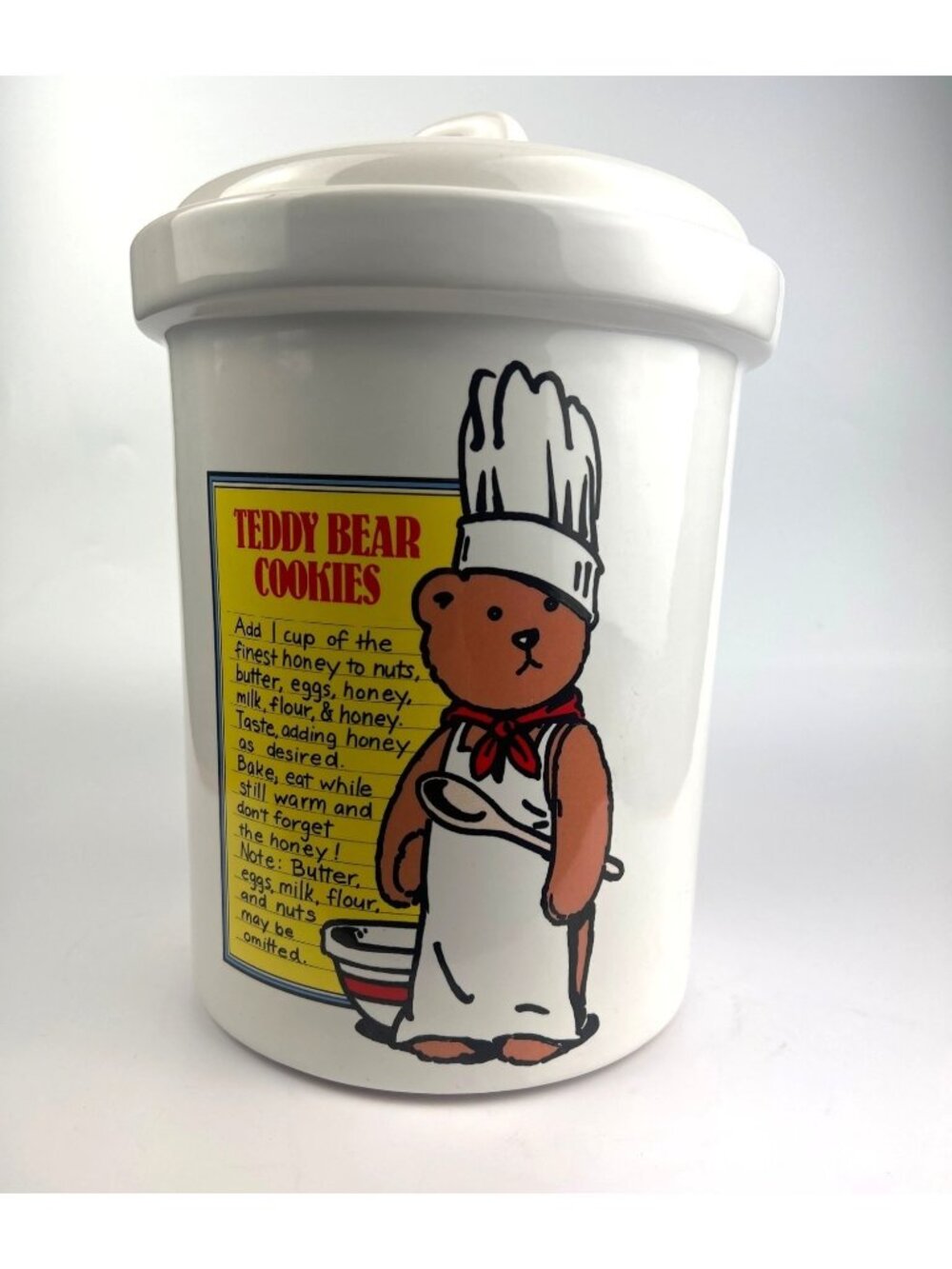 Vintage 1983 Bialosky Bear & Friends Cookie Jar